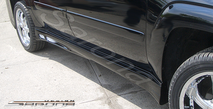 Custom Chevy Trailblazer Side Skirts  SUV/SAV/Crossover (2002 - 2009) - $690.00 (Part #CH-005-SS)